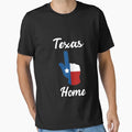 Texas Home T-Shirt - Minimalist Print Men Women - T-Shirt, Sweatshirt, Hoodie