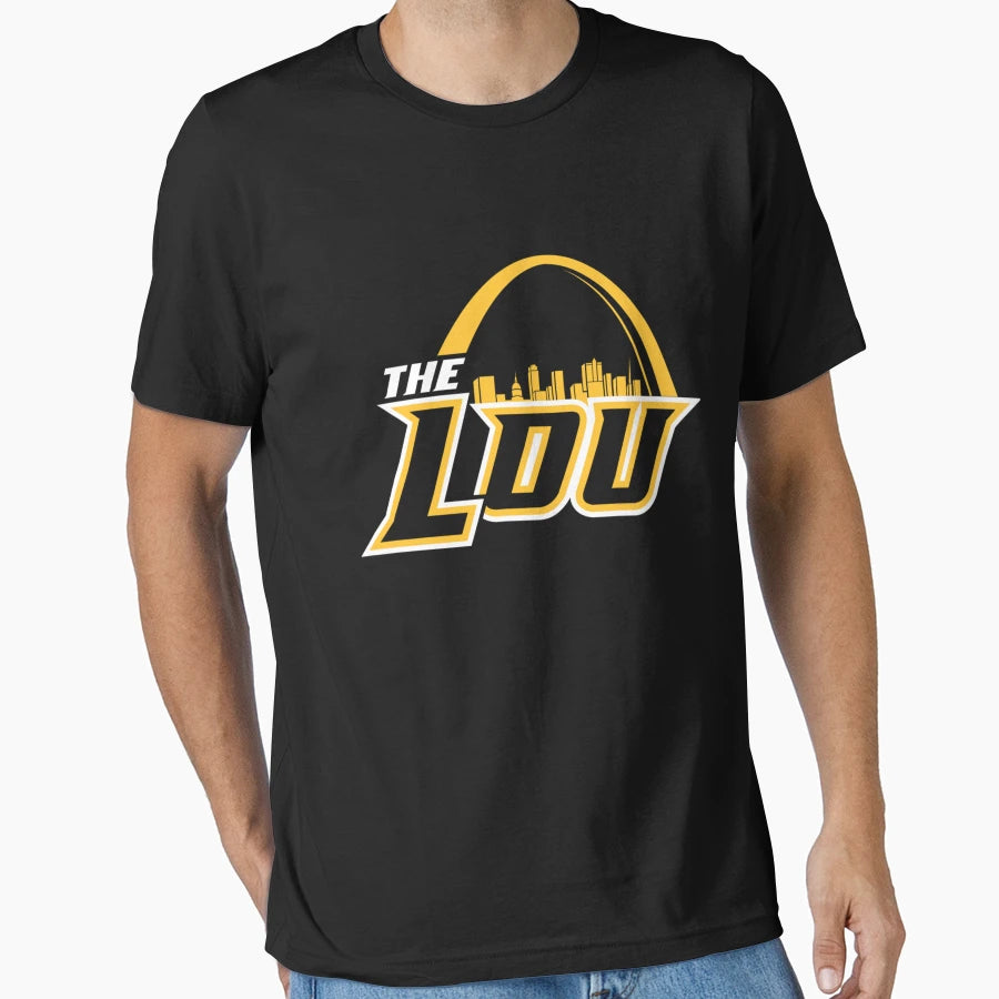 St Louis Quot Lou Quot Throwback T-Shirt - Trendy Graphic for Adults - T-Shirt, Sweatshirt, Hoodie