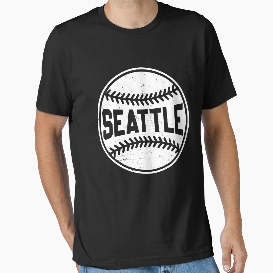 Seattle City Baseball Lover Gameday T-Shirt - Novelty Apparel for Adults - T-Shirt, Sweatshirt, Hoodie