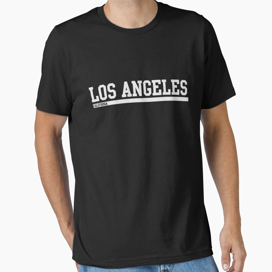 Los Angeles City California Mask T-Shirt - Graphic Print Unisex - T-Shirt, Sweatshirt, Hoodie