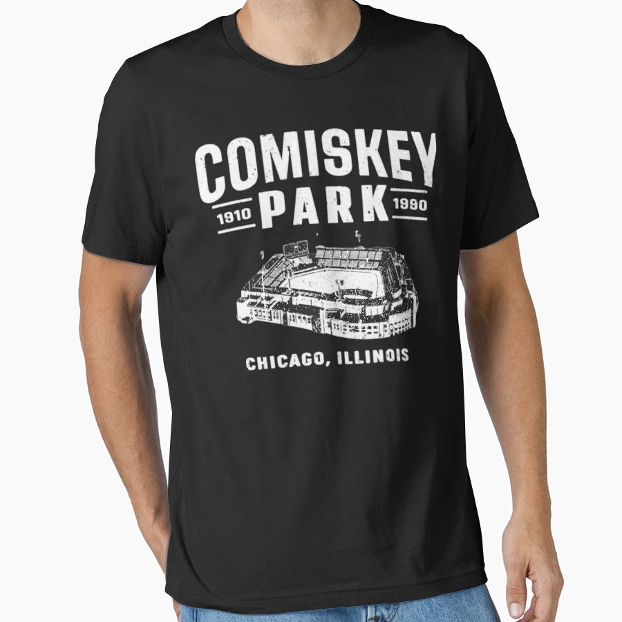 Comiskey Park Chicago Il Baseball T-Shirt - Casual Everyday Wear Unisex - T-Shirt, Sweatshirt, Hoodie