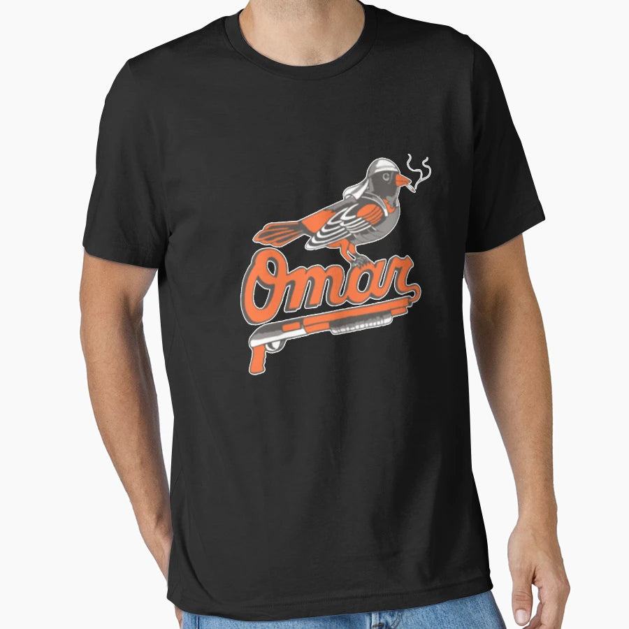 Omar Wire Baltimore Oriole T Omar Wire T-Shirt - Graphic Print for Adults - T-Shirt, Sweatshirt, Hoodie
