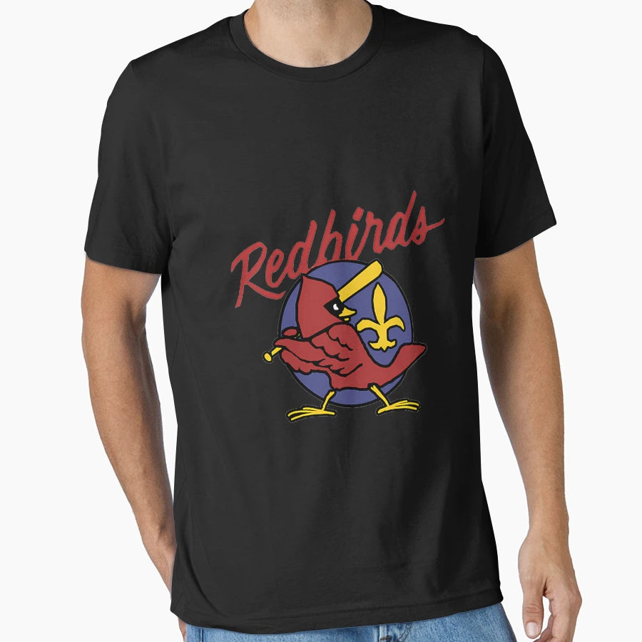Louisville Redbirds Minor League T-Shirt - Minimalist Print Men Women - T-Shirt, Sweatshirt, Hoodie