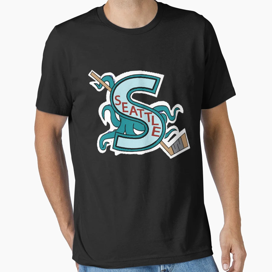 Seattle Hockey T-Shirt - Casual Everyday Wear Men Women - T-Shirt, Sweatshirt, Hoodie