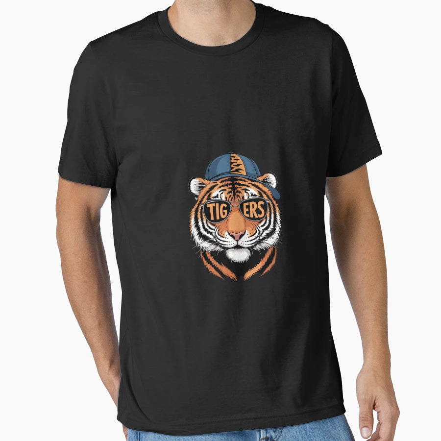Tigers Sunglasses Animal T-Shirt - Novelty Apparel Unisex - T-Shirt, Sweatshirt, Hoodie