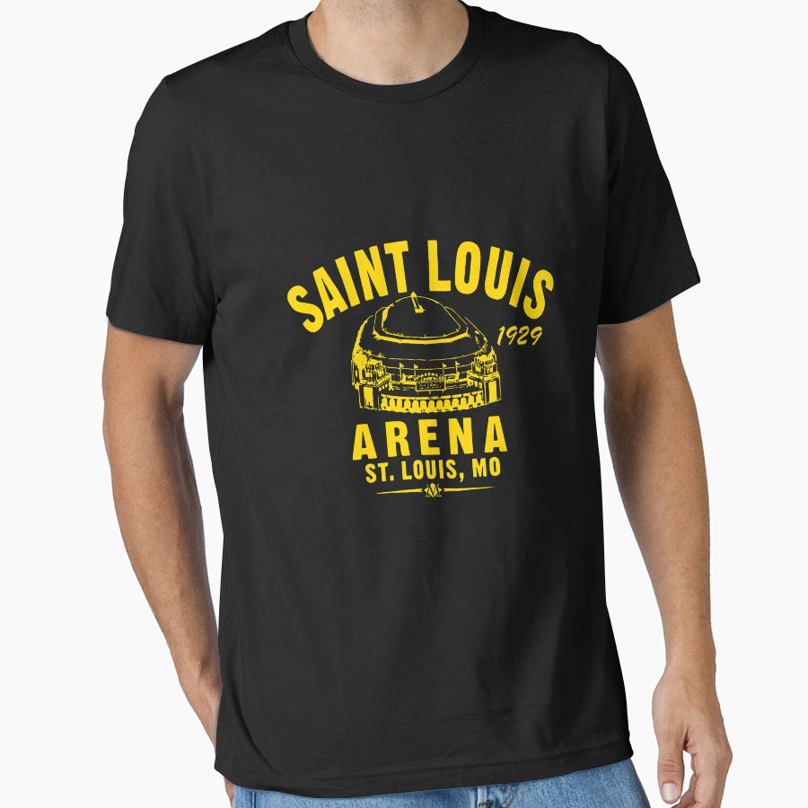 St Louis Arena 1929 Hockey Past T-Shirt - Aesthetic Graphic for Adults - T-Shirt, Sweatshirt, Hoodie