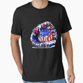 American Patriotic Baseball Fan T-Shirt - Casual Everyday Wear Men Women - T-Shirt, Sweatshirt, Hoodie