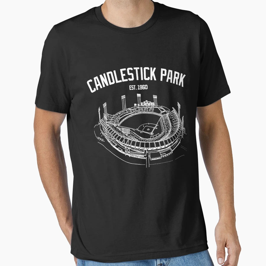 Candlestick Park T-Shirt - Unique Graphic Men Women - T-Shirt, Sweatshirt, Hoodie