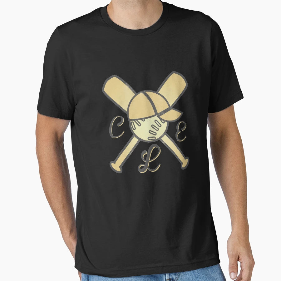Cle Baseball T-Shirt - Casual Everyday Wear Men Women - T-Shirt, Sweatshirt, Hoodie