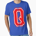 Big Red Letter Q T-Shirt - Streetwear Style for Adults - T-Shirt, Sweatshirt, Hoodie