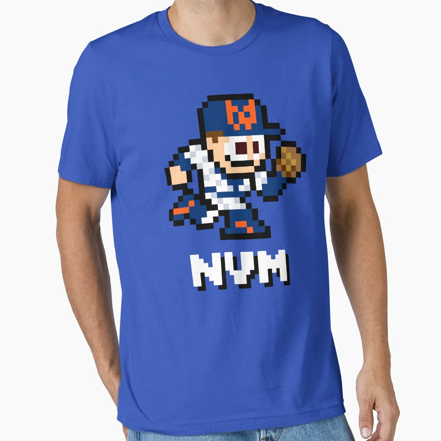 New York 8 Bit Player Initials T-Shirt - Streetwear Style Men Women - T-Shirt, Sweatshirt, Hoodie