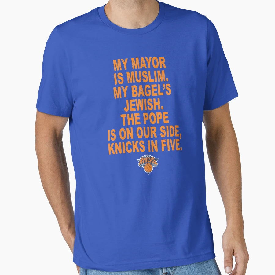 My Mayor Is Muslim My Bagels Jewish Pope T-Shirt - Unique Graphic Unisex - T-Shirt, Sweatshirt, Hoodie