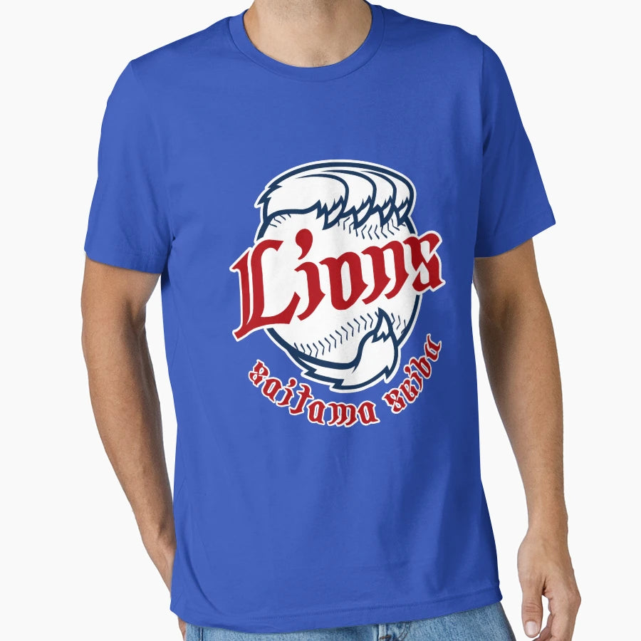 Seibu Lions Crest Logo T-Shirt - Graphic Print Men Women - T-Shirt, Sweatshirt, Hoodie