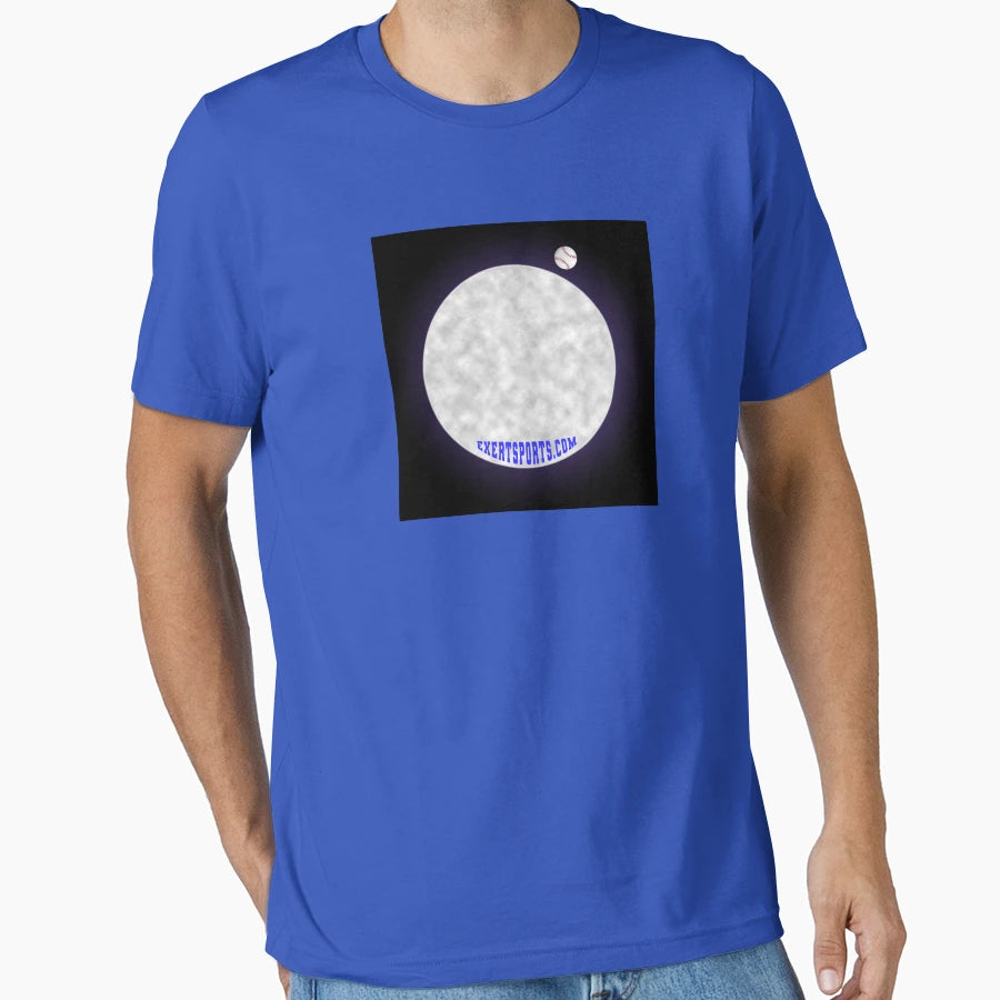 Baseball Over Moon T-Shirt - Unique Graphic Men Women - T-Shirt, Sweatshirt, Hoodie