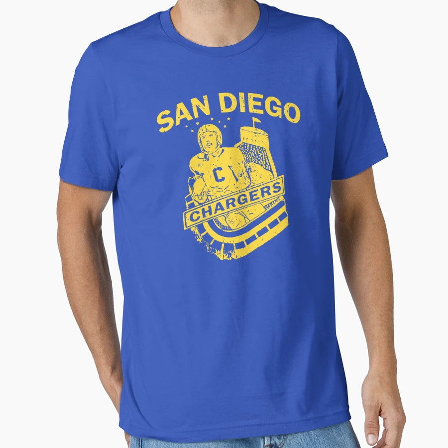 San Diego Chargers T-Shirt - Fun Novelty Design for Adults - T-Shirt, Sweatshirt, Hoodie