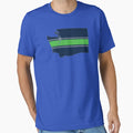 Seattle Football T-Shirt - Minimalist Print for Adults - T-Shirt, Sweatshirt, Hoodie