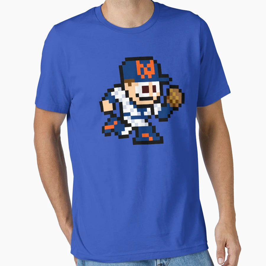 New York 8 Bit Player T-Shirt - Graphic Print Men Women - T-Shirt, Sweatshirt, Hoodie