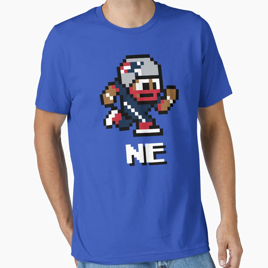 New England Patriots Tecmo Super Bowl T-Shirt - Novelty Apparel Men Women - T-Shirt, Sweatshirt, Hoodie