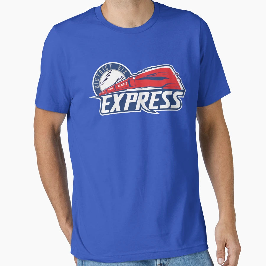 District 6 Express T-Shirt - Fun Novelty Design Men Women - T-Shirt, Sweatshirt, Hoodie
