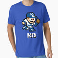 Kansas City 8 Bit Player Initials T-Shirt - Trendy Graphic Men Women - T-Shirt, Sweatshirt, Hoodie