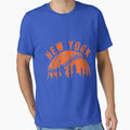 New York Ny Skyline City Baseball T-Shirt - Aesthetic Graphic for Adults - T-Shirt, Sweatshirt, Hoodie