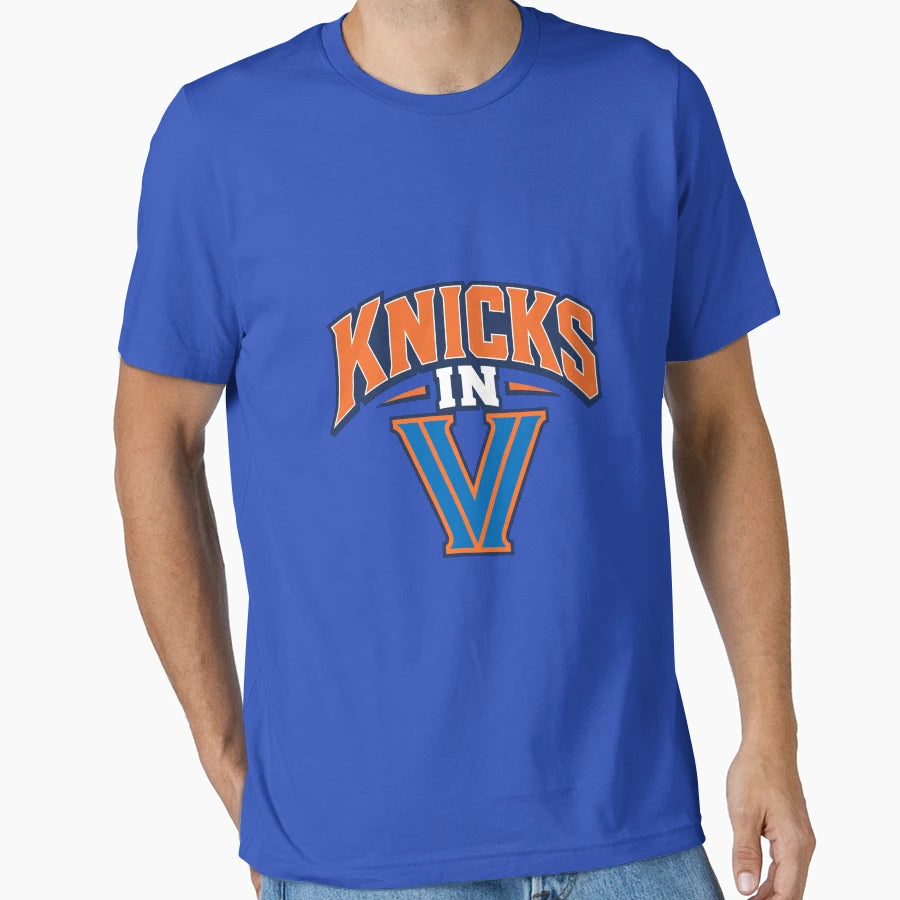 Knicks V T-Shirt - Unique Graphic for Adults - T-Shirt, Sweatshirt, Hoodie