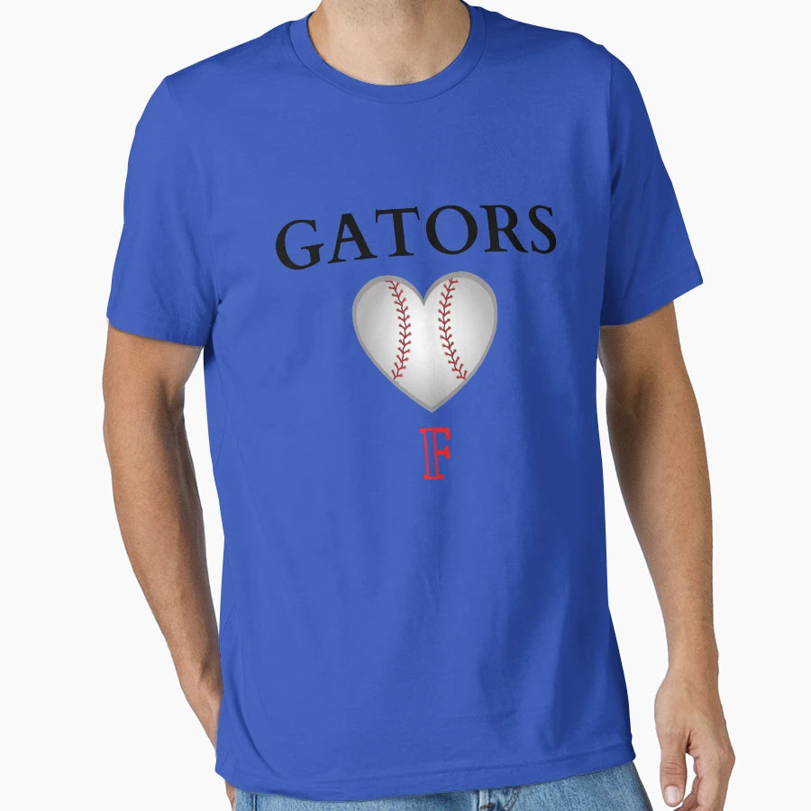 Florida Gator Baseball T-Shirt - Minimalist Print Unisex - T-Shirt, Sweatshirt, Hoodie
