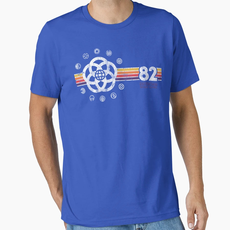 Epcot Center Distressed Pavilion Logos T-Shirt - Custom Art Print Men Women - T-Shirt, Sweatshirt, Hoodie