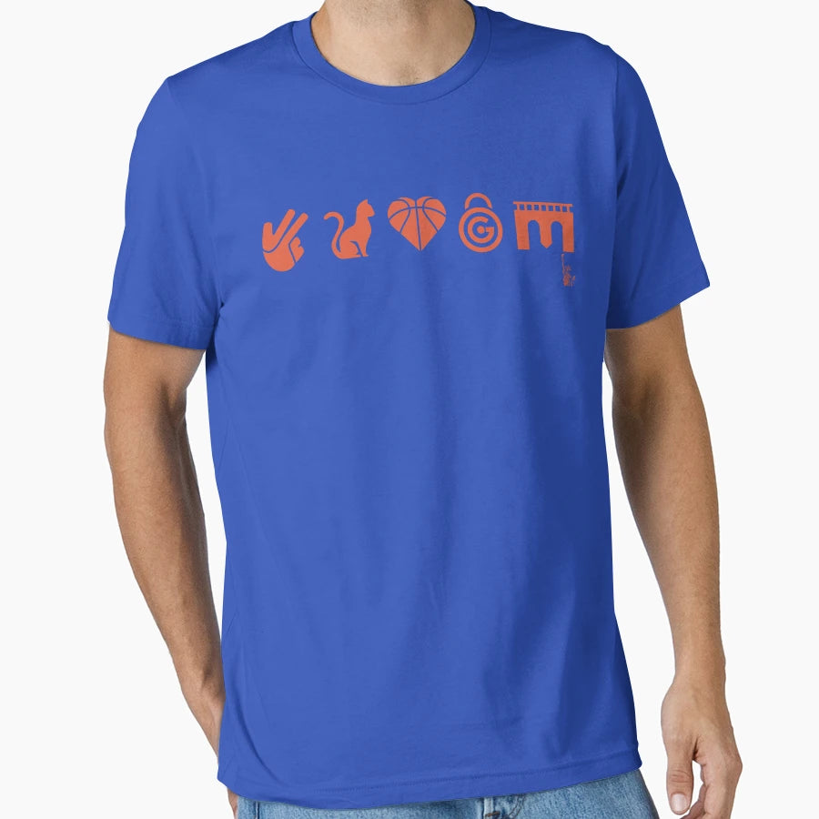 Knicks Starting Five 5 Emojis Team T-Shirt - Trendy Graphic Men Women - T-Shirt, Sweatshirt, Hoodie