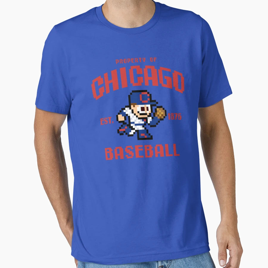 Property Chicago Cubs Baseball T-Shirt - Minimalist Print Men Women - T-Shirt, Sweatshirt, Hoodie