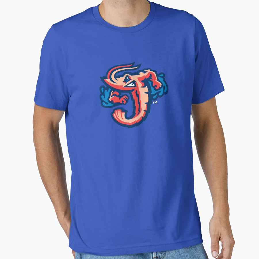 Jacksonville Jumbo Shrimp Logo T-Shirt - Graphic Print Men Women - T-Shirt, Sweatshirt, Hoodie