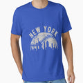 New York Ny Skyline City Baseball T-Shirt - Minimalist Print for Adults - T-Shirt, Sweatshirt, Hoodie