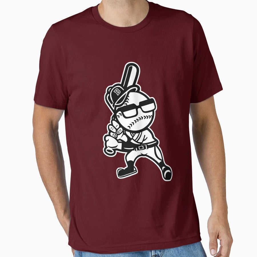 Baseball Bomber T-Shirt - Fun Novelty Design for Adults - T-Shirt, Sweatshirt, Hoodie