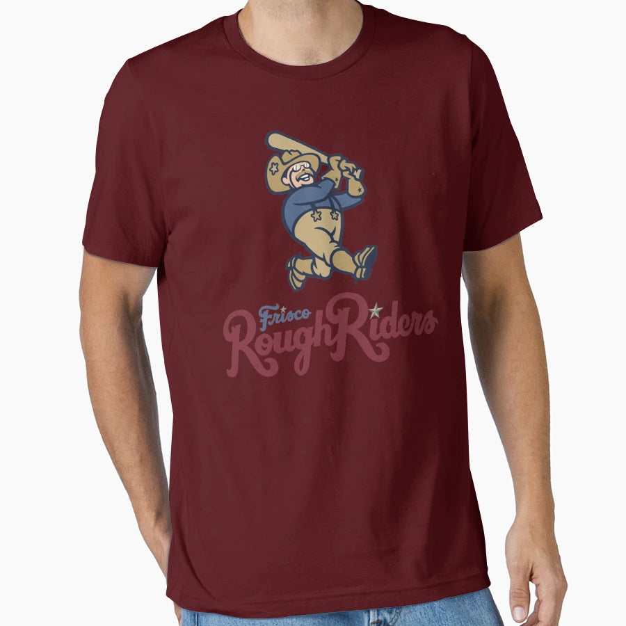 Frisco Roughriders T-Shirt - Fun Novelty Design for Adults - T-Shirt, Sweatshirt, Hoodie