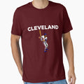 Cleveland Baseball Video Game 8 Bit T-Shirt - Custom Art Print for Adults - T-Shirt, Sweatshirt, Hoodie