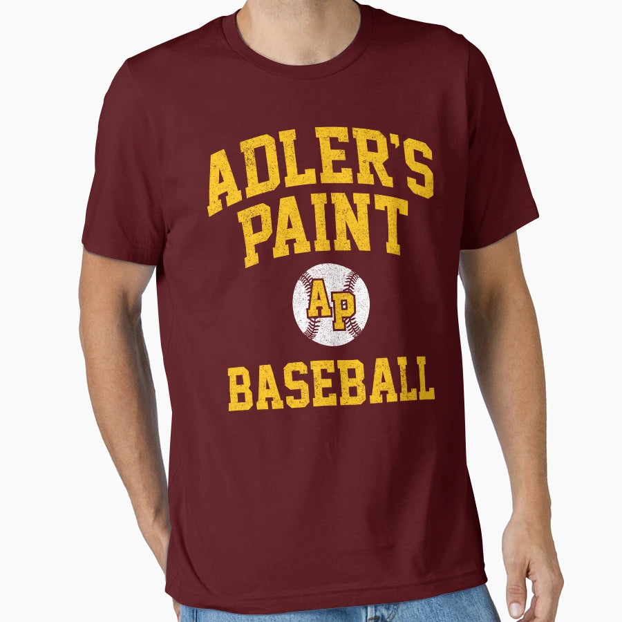 Adlers Paint Baseball T-Shirt - Graphic Print Unisex - T-Shirt, Sweatshirt, Hoodie