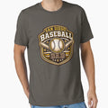 San Diego Baseball Dad Brown Gold T-Shirt - Trendy Graphic for Adults - T-Shirt, Sweatshirt, Hoodie