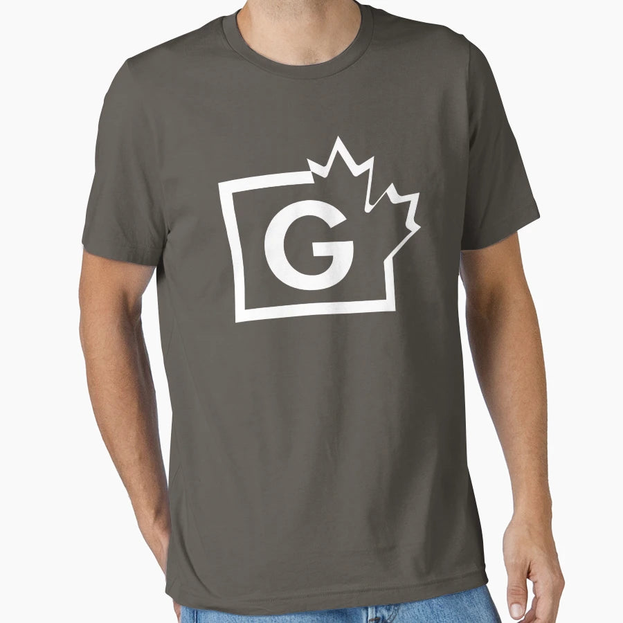 Tv G Canada White T-Shirt - Graphic Print Unisex - T-Shirt, Sweatshirt, Hoodie