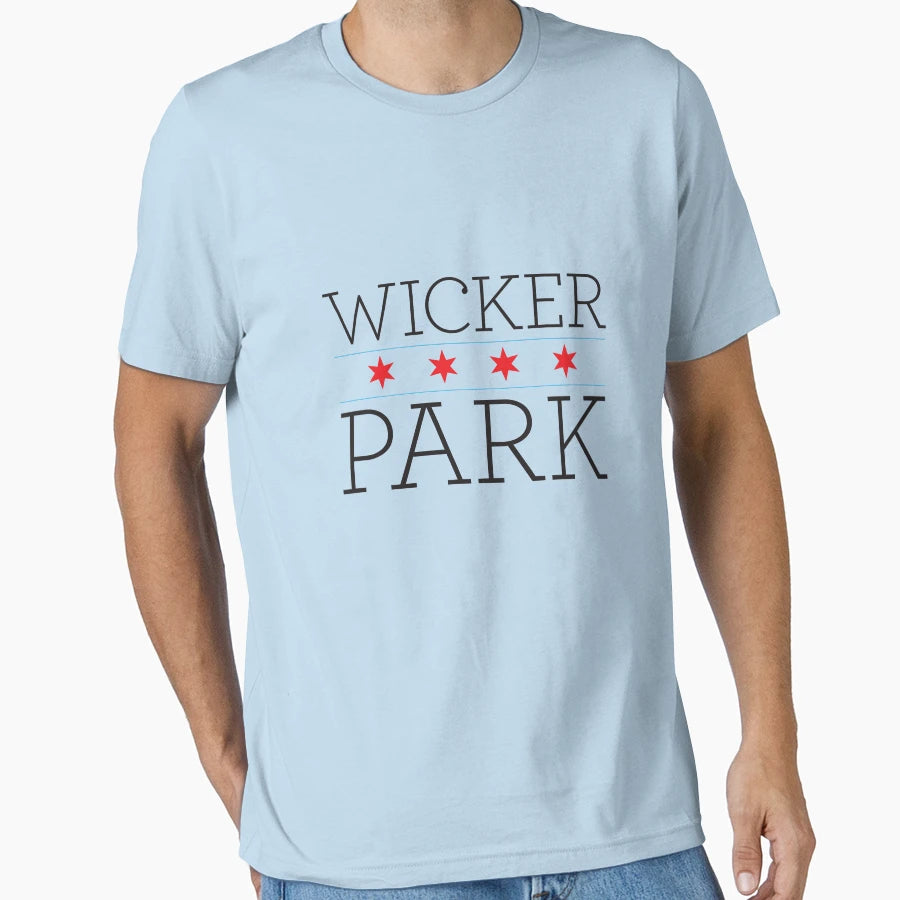 Wicker Park Neighborhood T-Shirt - Casual Everyday Wear Unisex - T-Shirt, Sweatshirt, Hoodie