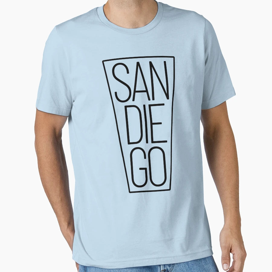 Funny San Diego Usa California T-Shirt - Aesthetic Graphic for Adults - T-Shirt, Sweatshirt, Hoodie