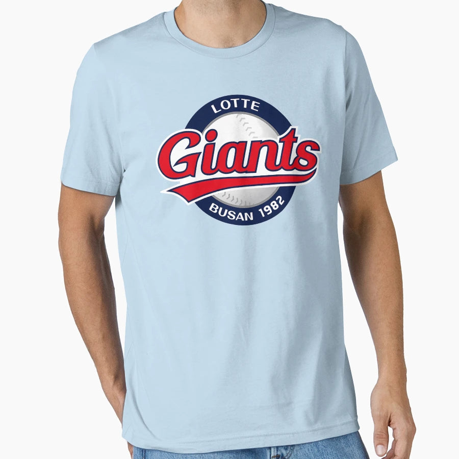 Kbo Lotte Giants Busan Logo Emblem T-Shirt - Unique Graphic Men Women - T-Shirt, Sweatshirt, Hoodie