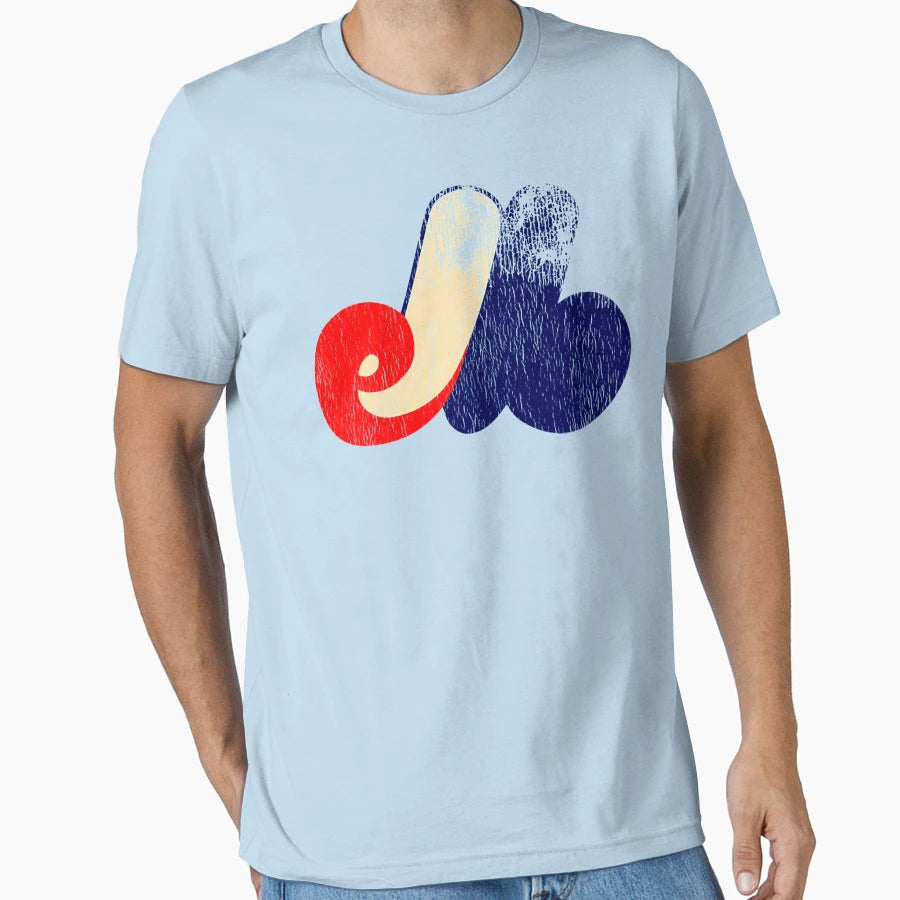 Defunct Montreal Expos Baseball T-Shirt - Custom Art Print for Adults - T-Shirt, Sweatshirt, Hoodie