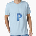 P Letter T-Shirt - Minimalist Print for Adults - T-Shirt, Sweatshirt, Hoodie