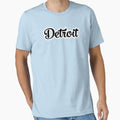 Detriot T-Shirt - Minimalist Print Men Women - T-Shirt, Sweatshirt, Hoodie