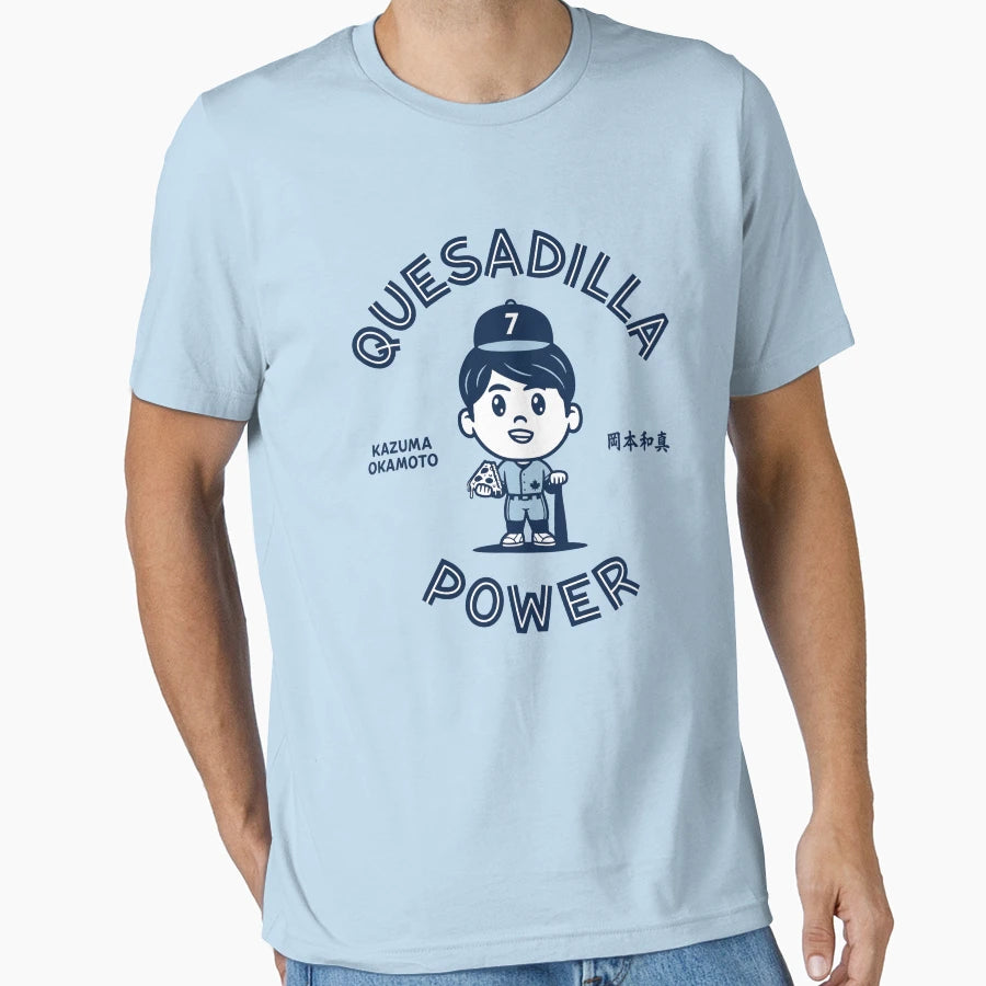 Kazuma Okamoto Quesadilla Power T-Shirt - Unique Graphic Unisex - T-Shirt, Sweatshirt, Hoodie