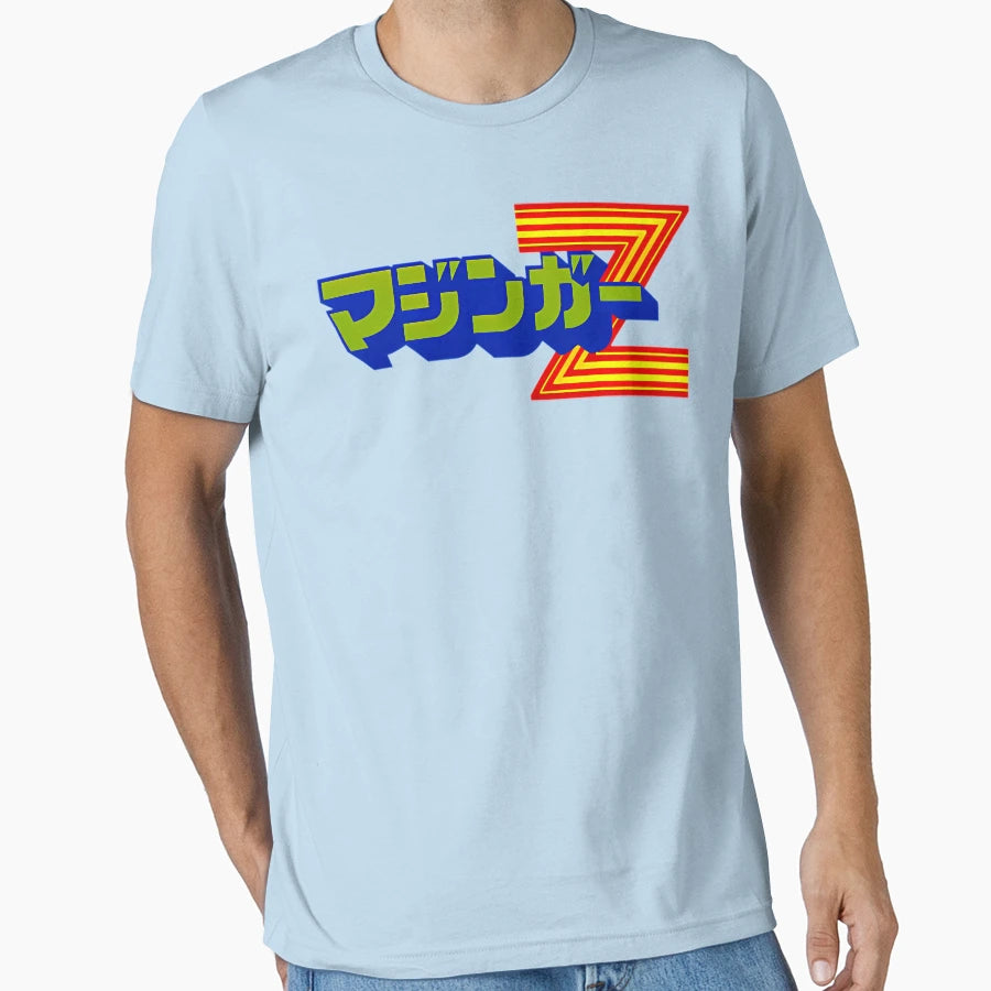 Mazinger Z Logo T-Shirt - Novelty Apparel for Adults - T-Shirt, Sweatshirt, Hoodie