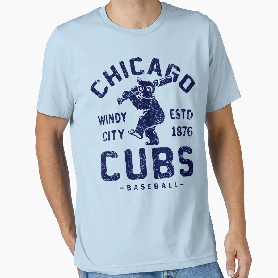 Chicago Cubs 2 T-Shirt - Aesthetic Graphic for Adults - T-Shirt, Sweatshirt, Hoodie