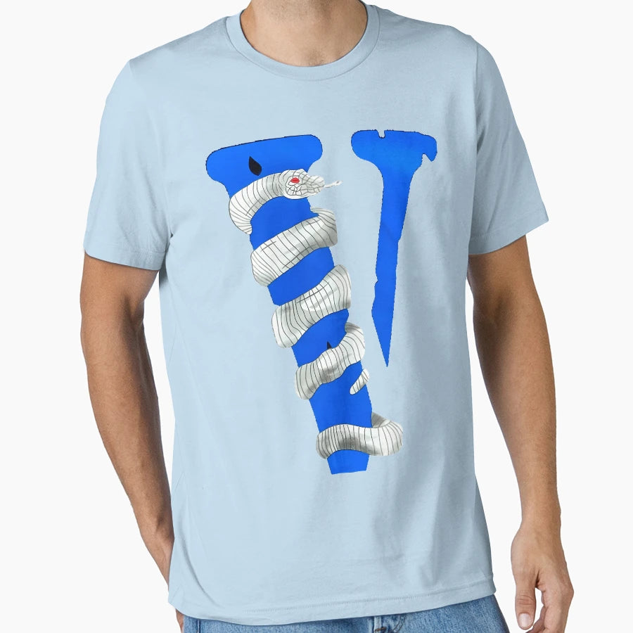 Snake Vlone Serpent Logo T-Shirt - Graphic Print Unisex - T-Shirt, Sweatshirt, Hoodie
