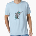 Florida Marlins Logo T-Shirt - Casual Everyday Wear Men Women - T-Shirt, Sweatshirt, Hoodie