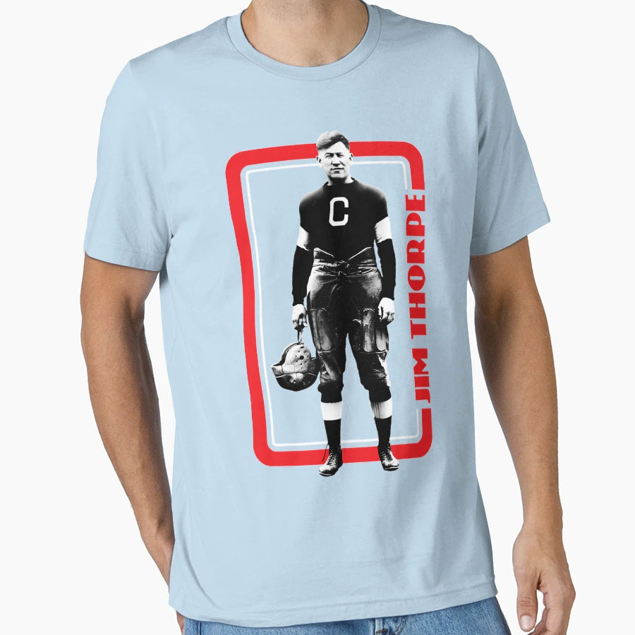 Jim Thorpe T-Shirt - Custom Art Print for Adults - T-Shirt, Sweatshirt, Hoodie